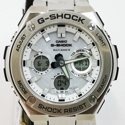 CASIO G-SHOCK G-STEEL GST-W110D-7AJF White Men's Watch New in Box - Image 1 of 4