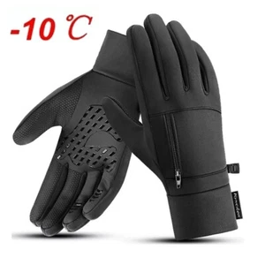 Winter Gloves -10°F insulate Warm Gloves Bike Cycling Gloves for Driving/Running - Picture 1 of 11