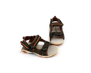 Sandalias Magnus velcro imitación cuero textil marrón talla 28  - Imagen 1 de 6