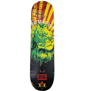 SUPERIOR ZION SKATEBOARD DECK -8.0 RASTA - Bild 1 von 10