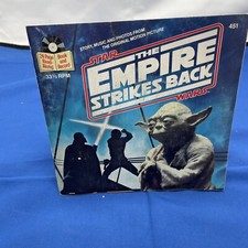 1980 Star Wars The Empire Strikes Back 24 Page Read Along Book and Record #451