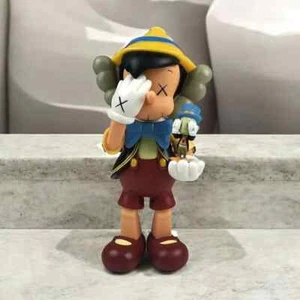 For Room Decor Kaws Inspired PINOCCHIO & Jimmy Cricket BOX Figure - Picture 1 of 5