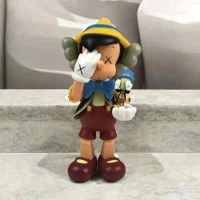For Room Decor Kaws Inspired PINOCCHIO & Jimmy Cricket BOX Figure - Image 1 of 4