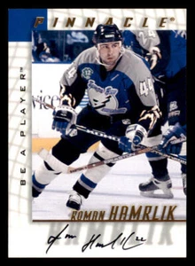 1997-98 Be A Player AUTO #147 Roman Hamrlik - Picture 1 of 2