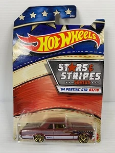 Hot Wheels - 64 Pontiac GTO - Stars & Stripes - Picture 1 of 3