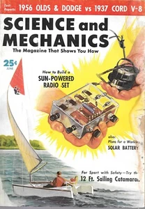 Science And Mechanics Magazine June 1956 Build A Sun-Powered Radio Set - Picture 1 of 2