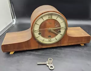 Holz Schatz & Söhne GERMANY W3 Triple Chime 8 Tage Kaminuhr - Bild 1 von 15
