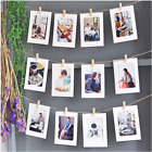 Photo Display String and Pegs -DIY Wall Hanging Picture Frames Includes 30 Meter