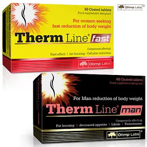 Therm Line Fast And/Or Man Fat Burner Slimming Reduce Appetite Weight Loss Multi - Picture 1 of 13