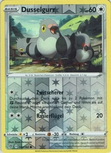 Pokemon Karte SWSH02 Clash der Rebellen Nr. 143/192 Dusselgurr Reverse Holo - Bild 1 von 1