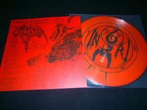 NUNSLAUGHTER / CRUCIFIER - Trafficking with the Devil. 7" Split Pic EP - Picture 1 of 4