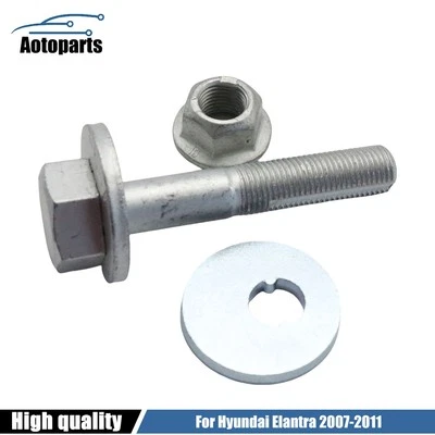 Paquete de 1 pernos excéntricos de ajuste de inclinación bloqueo para Hyundai Elantra 2007-2011 Foto 1 de 4