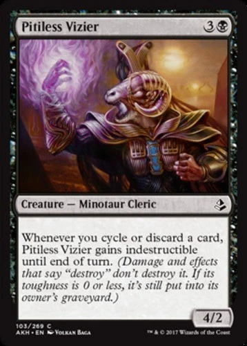 x1 Pitiless Vizier - Amonkhet - NM - MTG - Image 1 of 1