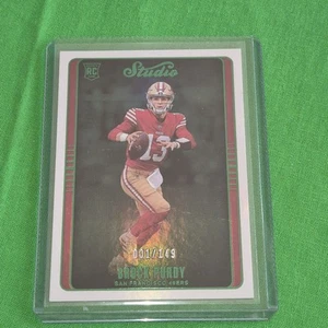 2022 Panini Chronicles - Studio Brock Purdy #STU-36 Green /149 (RC) - Picture 1 of 3