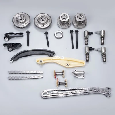 Timing Chain Kit Cam Phaser VVT Gears For 11-17 Ford F-150 Lincoln Taurus 3.5L - Image 1 of 4