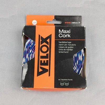 Velox Handlebar Tape Maxi Cork Blue Camo - Image 1 of 3