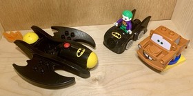 Lego Duplo Lot Batman Adventure 10823 Joker Challenge 10544 Cars Mater