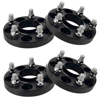 BEVINSEE 4pcs 20mm 5x4.5" Wheel Spacers For Tesla 3 2017-2022 RWD AWD Aluminum - Изображение 1 из 4