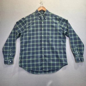 Ralph Lauren Men's Classic Fit Green Plaid Long Sleeve Dress Shirt Size Large - Picture 1 of 10