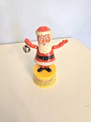 Vintage Kohner Bros. Santa Claus Push Button Puppet Hong Kong  - Image 1 of 4