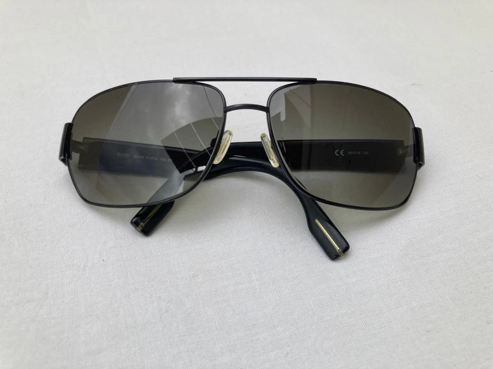 Gafas de sol Hugo Boss 0127/S para hombre negro mate/tonos ahumados talla 63[]15 125 Foto 1 de 4