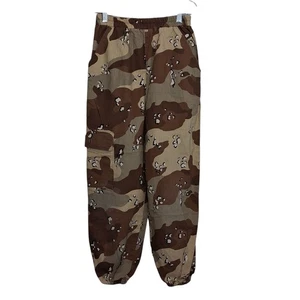 Camouflage Joggers Pants Children's 10-12 Unbranded Elastic Army 3-pocket - Picture 1 of 8