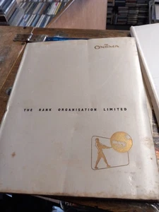 The Cinema The Rank Orginisation Limited Promo Book 1956 - Imagen 1 de 3