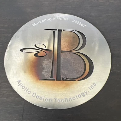 Plantilla Gobo de Metal Apollo Design Technology LETRA DECORATIVA B Talla B Foto 1 de 2