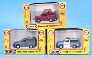 Classix By Pocketbond - OO Gauge 1:76 Scale Diecast Cars x 3 - Picture 1 of 11