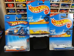 Hot Wheels Wasserflugzeug Boote Konvolut 3 Varianten - Bild 1 von 5