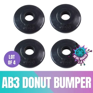 Nexel AB3 Donut Stoßstange für Vorbaurollen - Gummi AB3 - 4er Set - Bild 1 von 4
