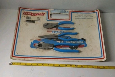Новый из старых запасов винтажный набор плоскогубцев channellock гоночная серия 1980-х (УЛЬТРА РЕДКИЙ)  - Изображение 1 из 4