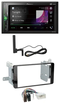 Pioneer MP3 DAB AUX 2DIN Bluetooth Autoradio für Fiat Fullback Mitsubishi L200 a - Bild 1 von 4