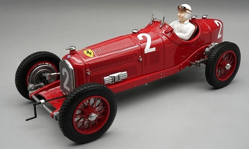 Alfa Romeo P3 Tipo B Winner GP Germany 1932 Rudolf Car 1:18 TECNOMODEL TM18-326A - Immagine 1 di 1