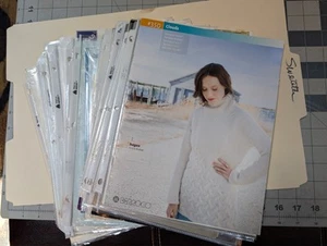 Women's Fashion Knitting Sweater Designs Pattern Booklets Instructions Lot of 30 - Picture 1 of 7