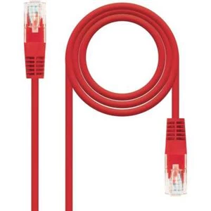Cable de reseau RJ45 Cat.5e AWG24, Rouge, Cable 1.0 mts, Ethernet cable - Photo 1/3