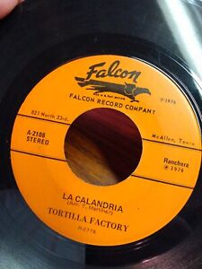1976 Ranchera 45 Tortilla Factory Falcon Records McAllen Texas