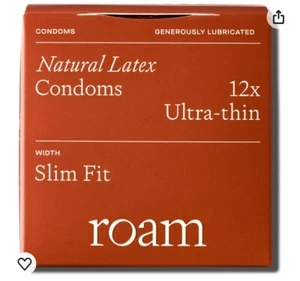 Roam Skin Tone Ultra Thin Condoms - 12x Original Latex - Discreet Packaging - Picture 1 of 7