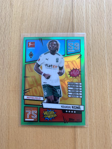 2021-22 Topps Match Attax Chrome Kouadio Kone Green /99 Borussia Mönchengladbach
