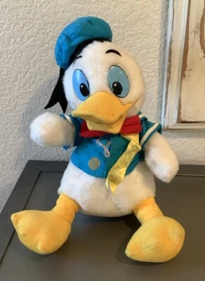 Peluche Feliz Cumpleaños Pato Donald Vintage 1934-1984 Walt Disney Productions 50º Foto 1 de 4