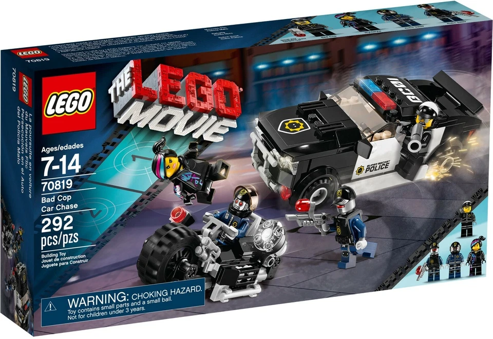 LEGO 70819 Bad Cop Car Chase The Lego Movie New Sealed Discontinued 2015  - Image 1 of 2