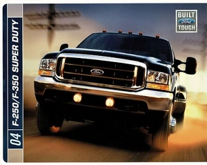 2004 Ford F-250 F-350 Super Duty Pickup Truck Dealer Sales Brochure - Picture 1 of 1