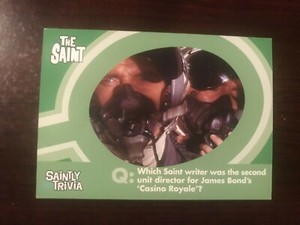 2003 Cards Inc. The Very Best of the Saint #87 - Which Saint Writer Was The 