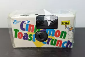 Vintage Cinnamon Toast Crunch Disposable Camera 24 Exposures ASA 400 NEW Sealed - Picture 1 of 8