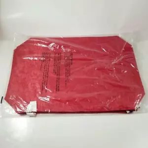 Set 4 tovagliette rosso marrone double face motivo floreale fiori raso lucido nuove - Foto 1 di 5