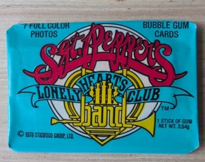Sgt. Pepper's Lonely Hearts Club Band - DonRuss - 1978 Sealed Trading Card Pack - Bild 1 von 2