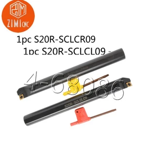 2 piezas S20R-SCLCR09 + S20R-SCLCL09 Torno Torneado Barras de perforación Soporte para CCMT09 - Imagen 1 de 4