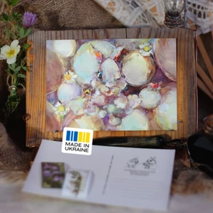 POSTCARD UKRAINЕ JaneB Spring in the rabbit hole I Signed by Artist - Picture 1 of 11