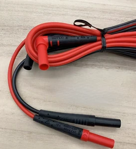 1pc Fluke TL224 SureGrip Silicone Test Leads Multimeter Silicone Extension Cable - Picture 1 of 2