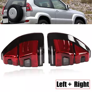 For Toyota 03-09 Land Cruiser Prado LC120 Rear Brake Lamp LED Tail Light LH + RH - Picture 1 of 20